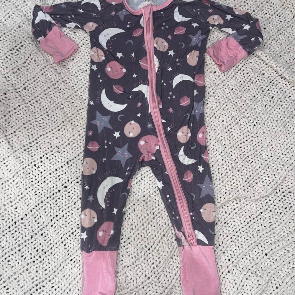 Little Sleepies Pink Moons